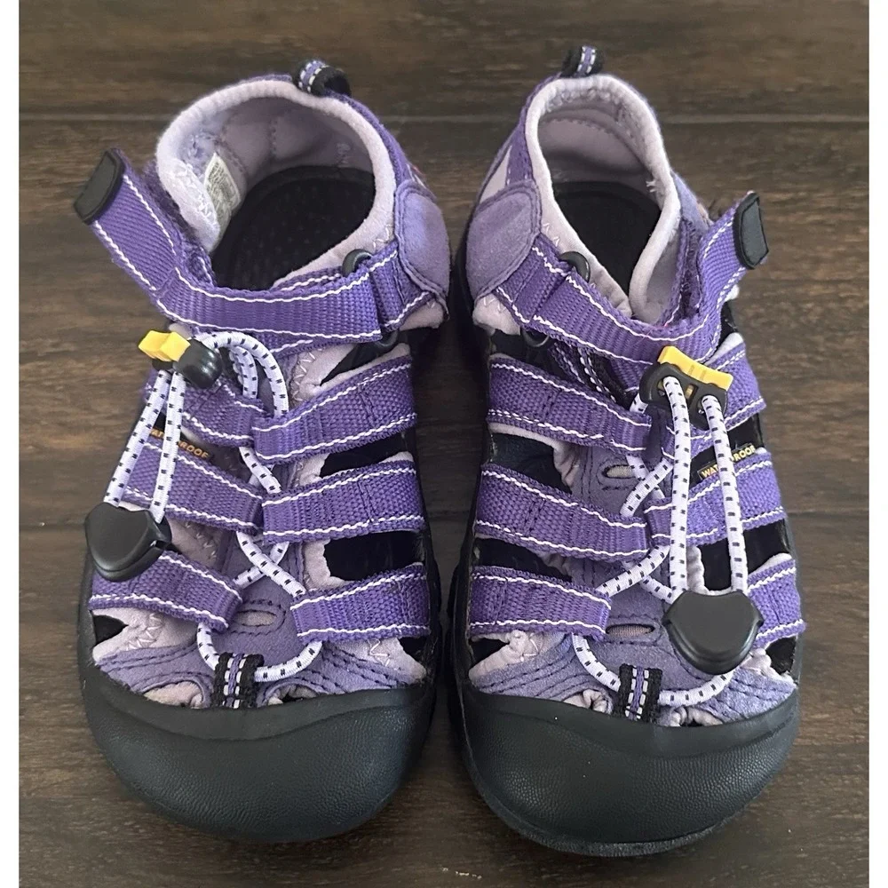 Keen Newport H2 Toddler Girls Waterproof Shoes Hiking Sandals Purple Size 12